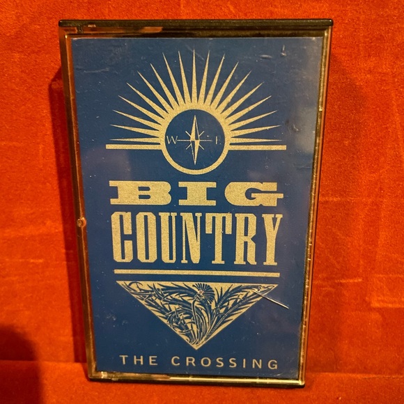 Vintage Big Country The Crossing 1983 Vertigo Records Cassette Tape - Picture 1 of 5